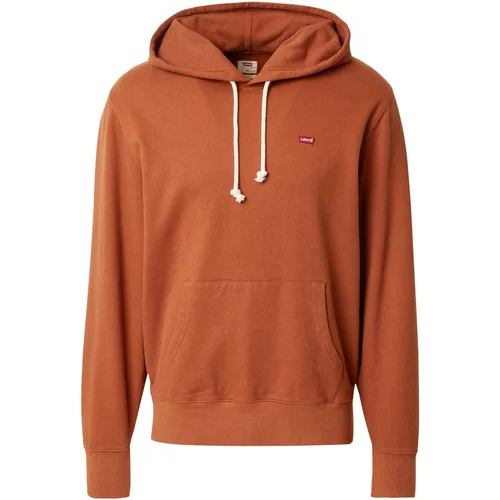 Levi's Sweater majica 'New Original' oker / narančasta melange / svijetlo crvena / bijela