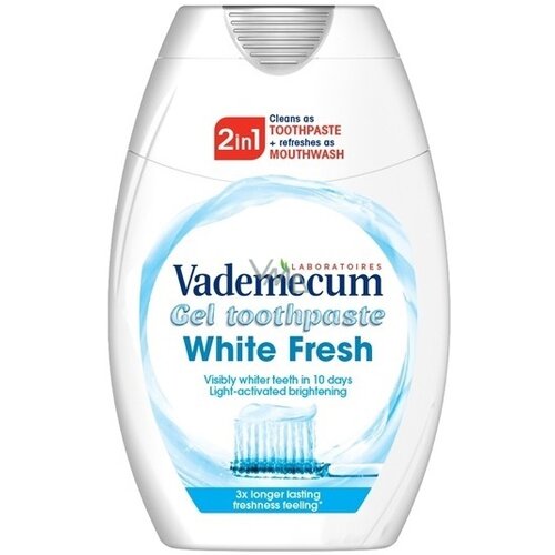 Vademecum Pasta za zube 2 u 1 White Fresh, 75 ml Slike