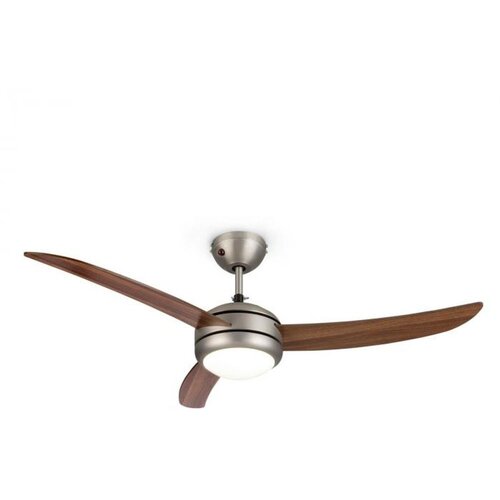 Klarstein El Paso, stropni ventilator, 52" E27 navoj, 3 lopatice, videz temnega hrastovega lesa Cene