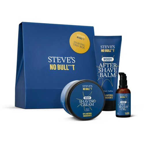 Steve's No Bull***t Shaving Trio poklon set (za brijanje) Cijene