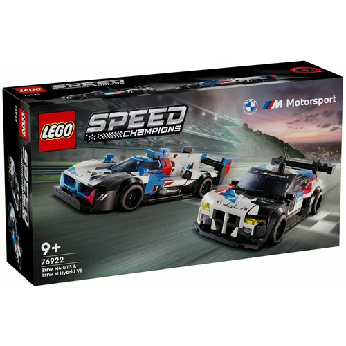 Lego 76922 Dirkalna avtomobila BMW M4 GT3 in BMW M Hybrid V8