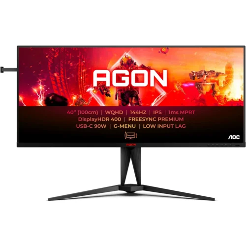 AOC Monitor AGON AG405UX, 40", 2XHDMI, 2xDP, USB-C AG405UX