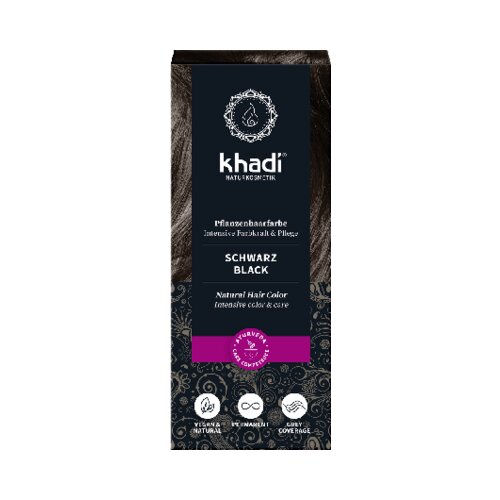 Khadi biljna boja - crna Cijene