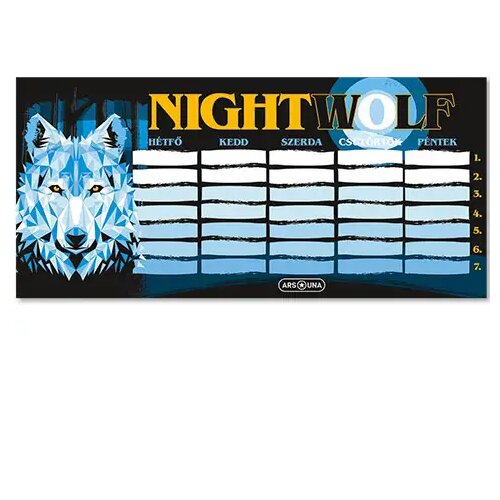 Ars Una Enolistni dvostranski urnik : Nightwolf Cene
