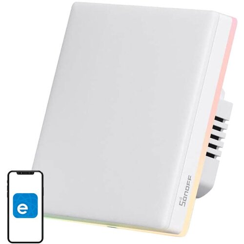  Pametni LED RGB WiFi zidni prekidač Touch TX T5 1C EWELINK 1-kanal Slike