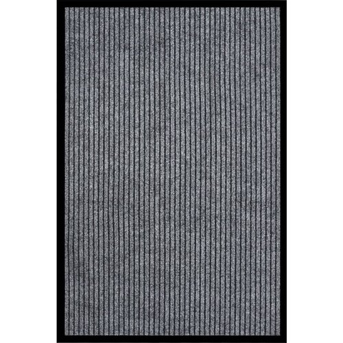vidaXL Predpražnik črtast siv 80x120 cm, (20768518) Cene