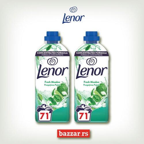Lenor omekšivač Fresh Meadow 2x1491ml , 142 pranja Cene
