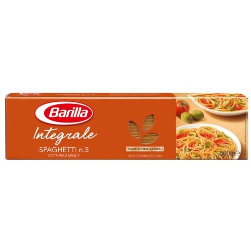 Barilla testenina integralna spaghetti 500g Slike