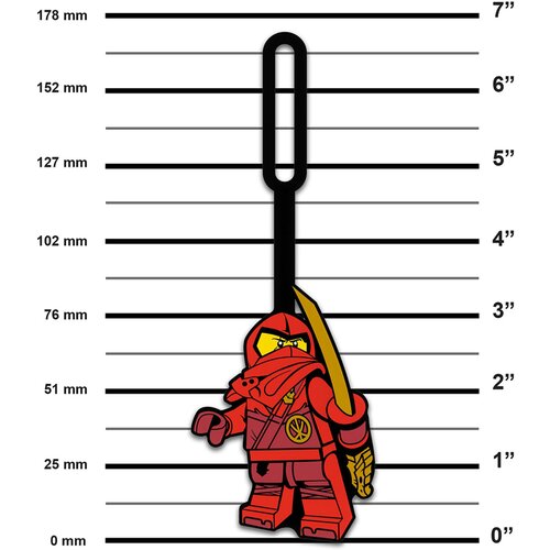 Lego Ninjago etiketa za torbe i prtljag: Kaj ( 53342 ) Slike