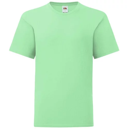 Fruit Of The Loom Mint children's t-shirt in combed cotton