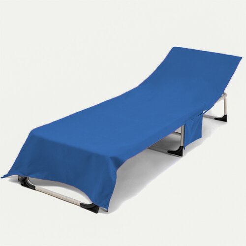 INF Hitro su&amp;scaron;eča enobarvna prevleka za stol za plažo Blue, (21539852) Slike