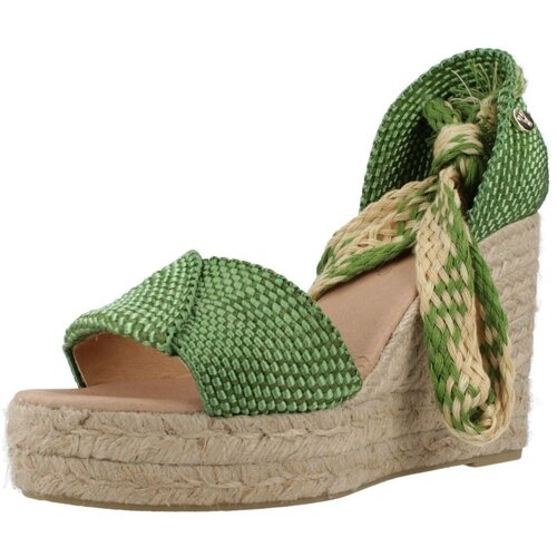 YELLOW Espadrile AIDA Zelena Slike