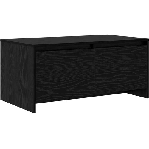  Stolić za kavu Crni hrast 90 x 50 x 41.5 cm Konstruirano drvo - Crni hrast Slike