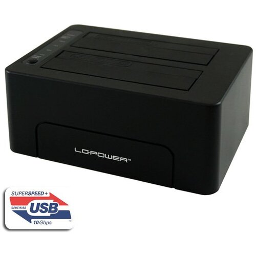 LC-Power LC-DOCK-CHDD docking station,Type C2,5&rdquo;/3,5&rdquo; SATA HDDs/SSDs, Cijene