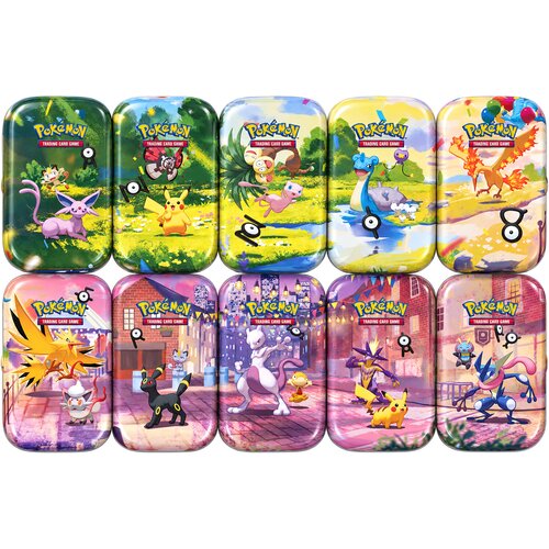 POKEMON TCG 30th Celebration Mini Tin pločevinka z igralnimi kartami Slike