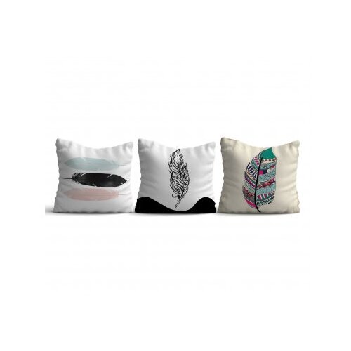WALLXPERT Set od 3 jastučnice 43x43cm Šarene Cene
