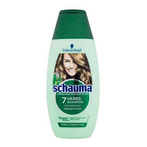 Schwarzkopf Schauma 7 Herbs Freshness Shampoo osvježavajući &amp;scaron;ampon s biljem za ženske Slike