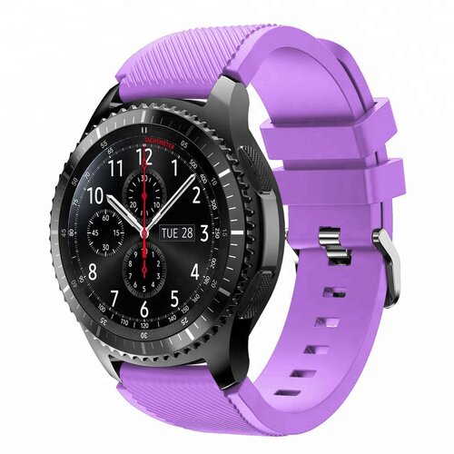 Cadorabo tpu zapestni pas z zapiranjem kovine 22 mm, združljivo s samsung galaxy gear S3/Gear 2 v vijolični barvi - nadomestni trak za huawei watch gt, (20616052) Cene