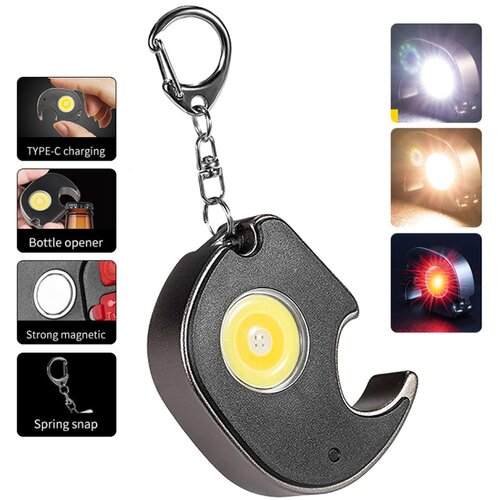  led lampa privezak slonce, otvarac za flase, siva Cene
