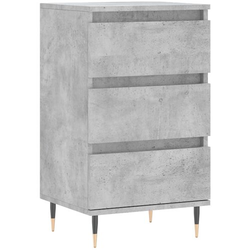 Maison Chic Komoda - Predalnik betonsko siva 40x35x70 cm inženirski les, (21720837) Cene