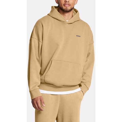Under Armour Men's sweatshirt UA Icon HWT Flc Wash OS Hood-BRN - Men's Cene