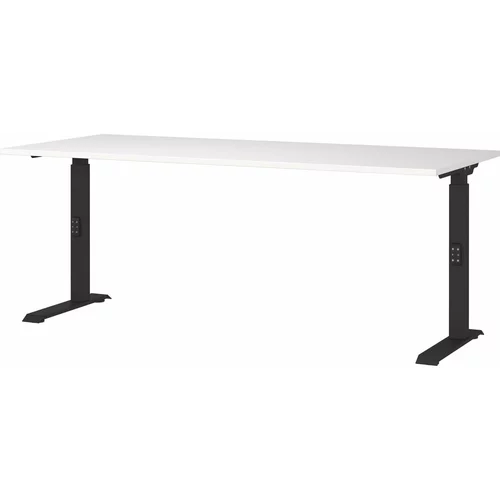 Germania Pisalna miza z nastavljivo višino z belo mizno ploščo 80x180 cm Downey –