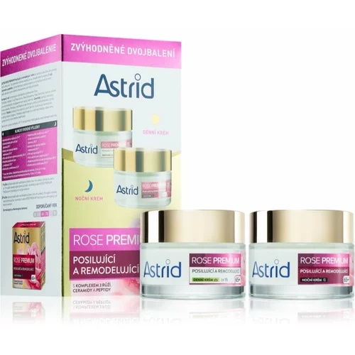 Astrid Rose Premium remodelirajuća krema za dan i noć za žene Duopack D+N 2x50 ml