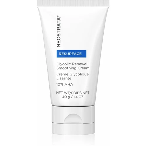 NeoStrata Resurface Glycolic Renewal Smoothing Cream krema za hidrataciju i zaglađivanje lica s AHA Acids 40 g