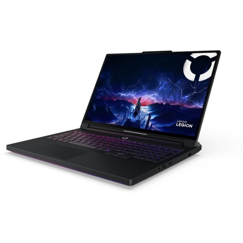 Lenovo Legion Pro 7 16IAX10H (Eclipse Black, Aluminium) 24-Core Ultra 9 275HX 5.4GHz/36MB 64GB 1TB-NVMe 16" WQXGA 2560x1600 OLED 500n 240Hz sRGB AG DolbyV HDR1000 5MP RTX5080-16GB-GDDR6 AI Chip 2.5GLan WiFi7 BT5.4 PerKey-RGB-Backlite Har 83F500AFYA Cene