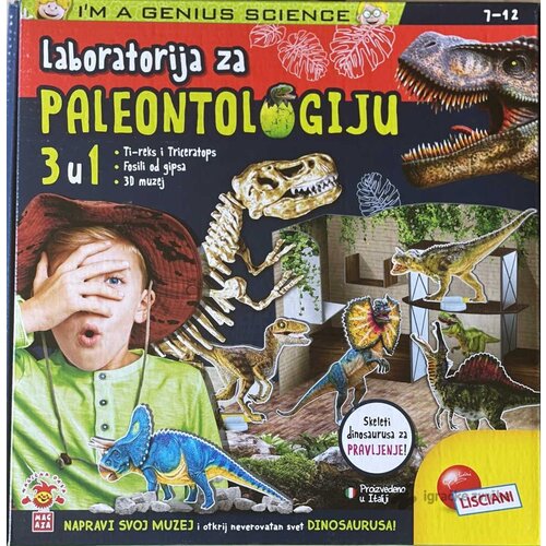 Lisciani ja sam genijalna laboratorija palentologije 3U1 Cene
