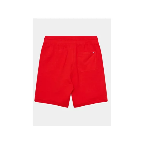 Tommy Hilfiger Športne kratke hlače KB0KB08118 D Rdeča Regular Fit