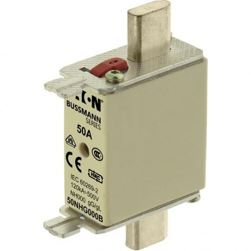 Eaton Nožasti osigurač sa indikacijom NH000 50A AC 500V 50NHG000B Cene