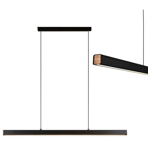 Toolight Viseća stropna lampa Led APP1447-CP BLACK 80cm Slike