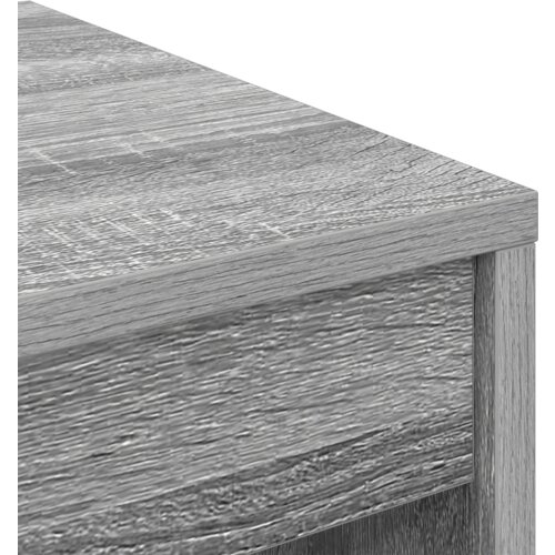 VidaXL Pisaći stol Siva Sonoma Iverica 60 x 40 x 76 cm Pisaći stol Slike