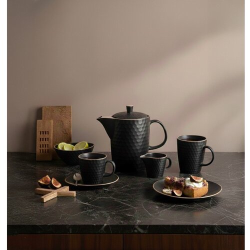 Orion Črn keramičen čajnik 1,3 l Tea Time &amp;ndash; Slike