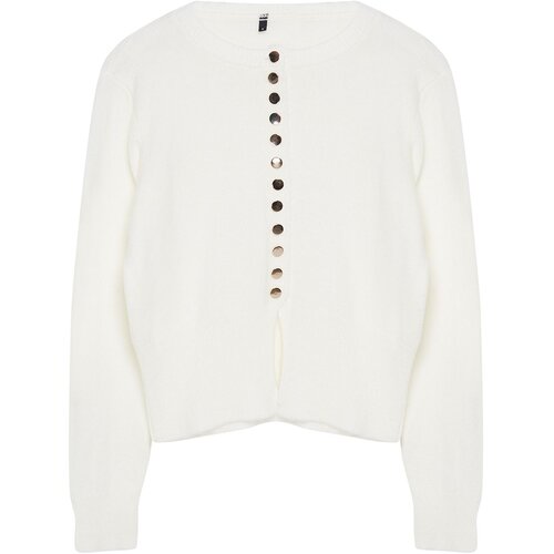 Trendyol Ecru Basic Buttoned Knitwear Cardigan Cijene