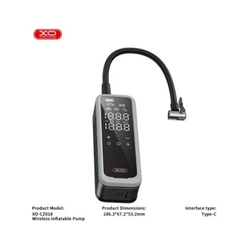 XO Bežični auto kompresor CZ018 5000mah 85W Cene