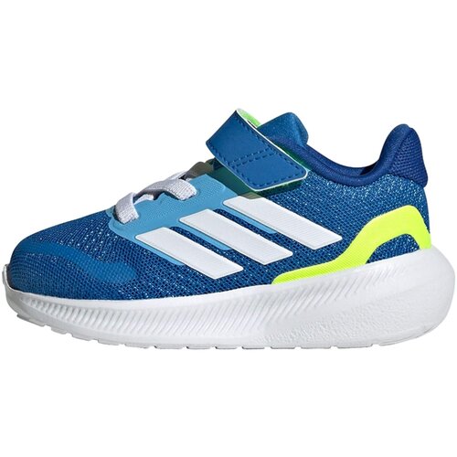 Adidas Superge 'Runfalcon 5' azur / kraljevo modra / neonsko zelena / bela Cene