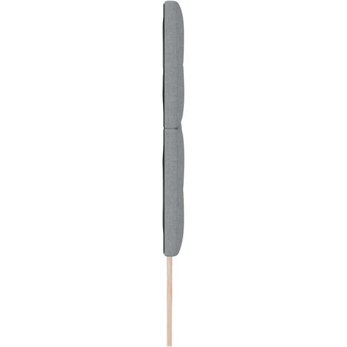  LED glava kreveta s LED trakama Svijetlo siva 180 cm tkanina Slike