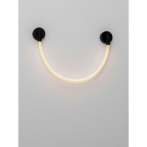 Nova Luce Bela/mat črna jeklena LED stenska svetilka Ilane &amp;ndash; Slike