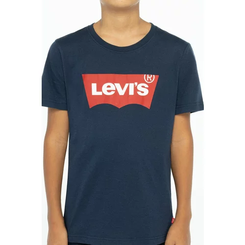Levi's Otroški t-shirt mornarsko modra barva