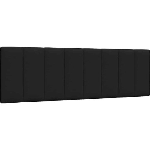 VidaXL okvir za krevet bez madraca crni 160x200 cm od tkanine Slike