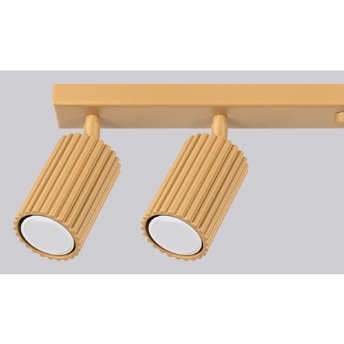 Nice Lamps stropna svjetiljka u zlatnoj boji 6,5x117 cm gleam &amp;ndash; Slike