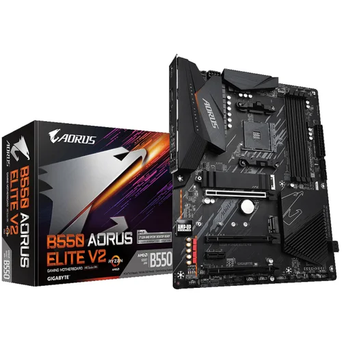 Gigabyte MB B550 Aorus EliteV2, AM4, 4x DDR4,...