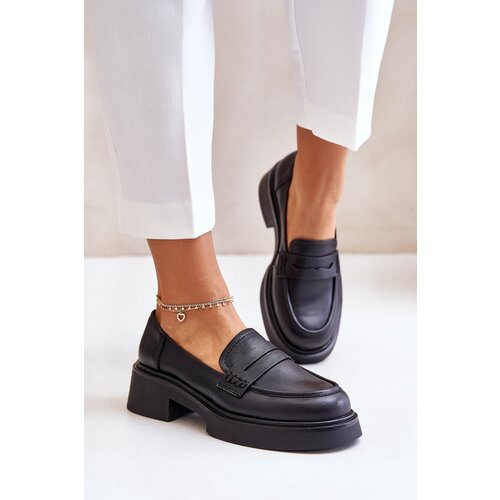 S. BARSKI Leather Loafers Women's D&A Cene