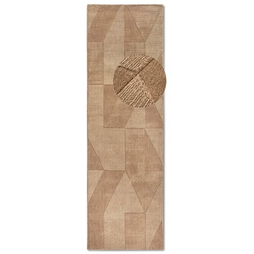 Villeroy & Boch Bež ručno rađena vunenia staza 80x250 cm Ursule – Cijene