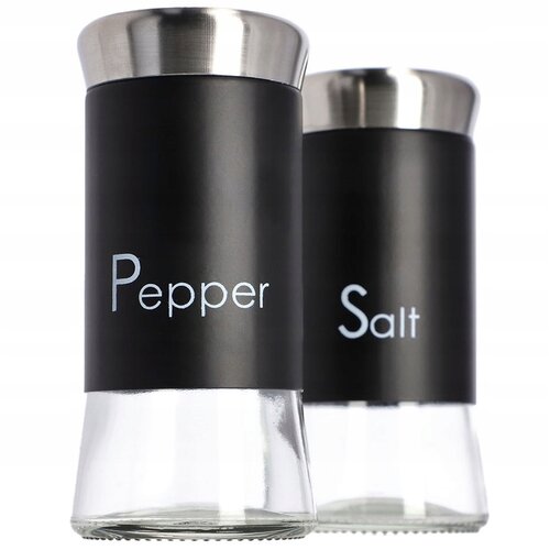 KADAX Set za sol in poper, 2 stekleni posodi za sol in poper po 150 ml, (5000354883) Cene