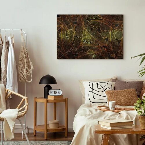  Slika - Dance of Golden Leaves (1 Part) Wide 90x60 Slike