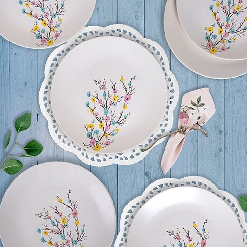 My Ceramic set od 6 keramičkih tanjura Spring, &amp;oslash; 26 cm Slike