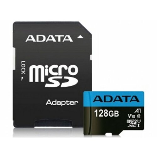 Adata UHS-I MicroSDXC 128GB class 10 + adapter AUSDX128GUICL10A1-RA1 memorijska kartica Cene